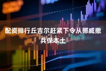 配资排行丘吉尔赶紧下令从挪威撤兵保本土